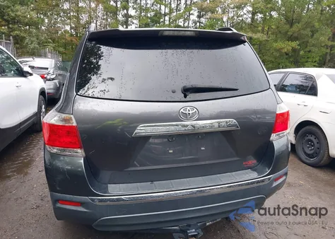 2013 Toyota Highlander Se V6 from USA, damaged, VIN 5TDZK3EH6DS115075